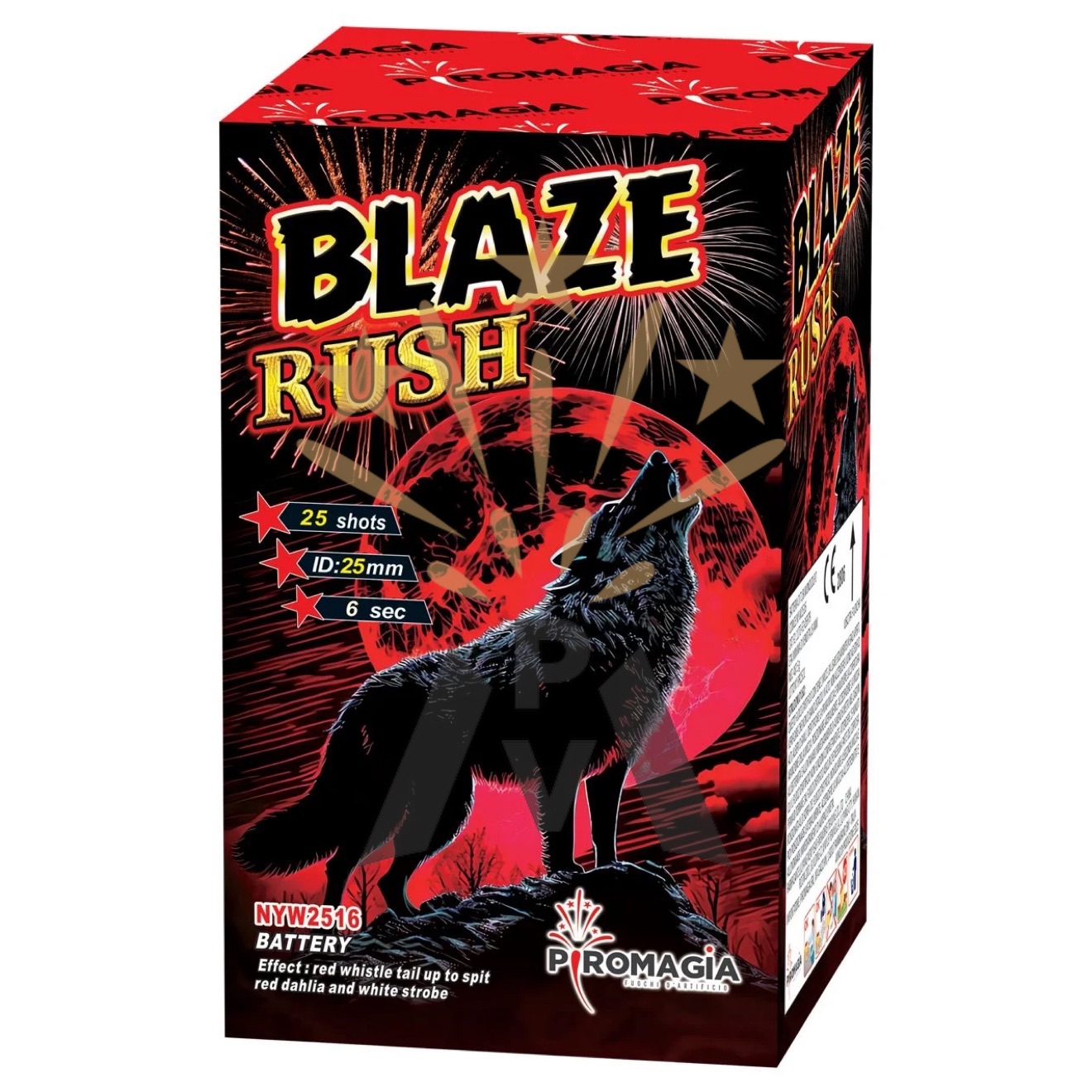 BLAZE RUSH 25 LANCI
