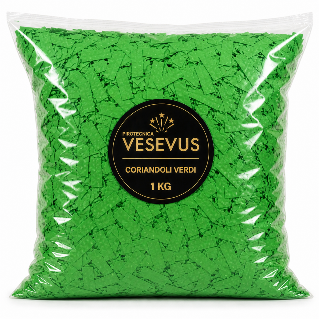 CORIANDOLI VERDI DA 1KG