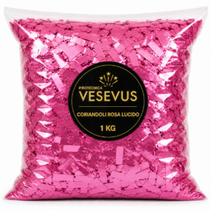 CORIANDOLI ROSA LUCIDO 1KG