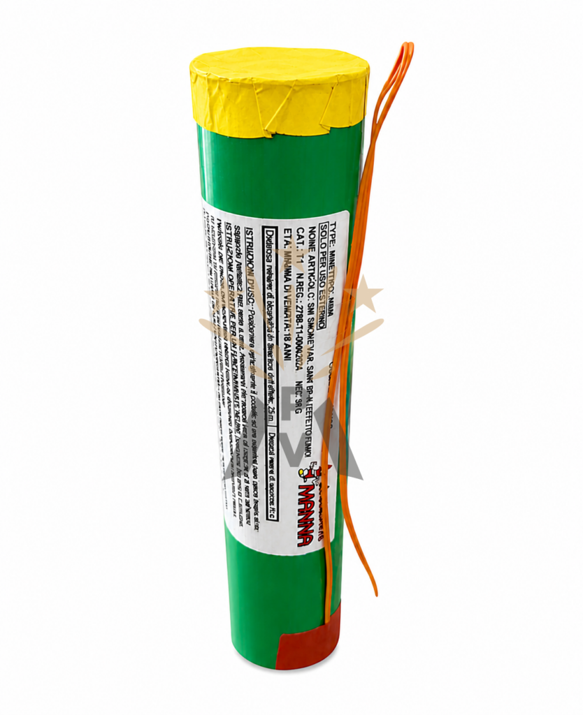 MONOGETTO A FUMATA GIALLO